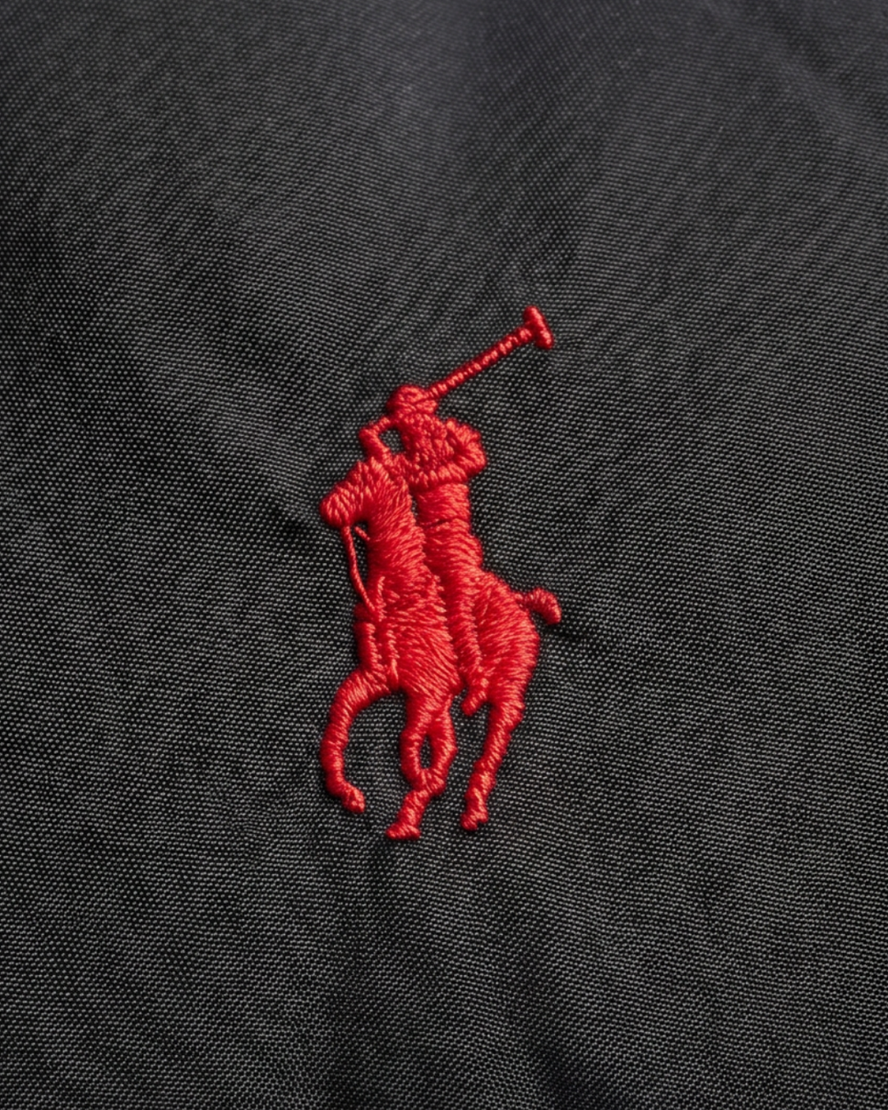 מעיל פוך שחור ניילון לילדים  Polo Ralph Lauren