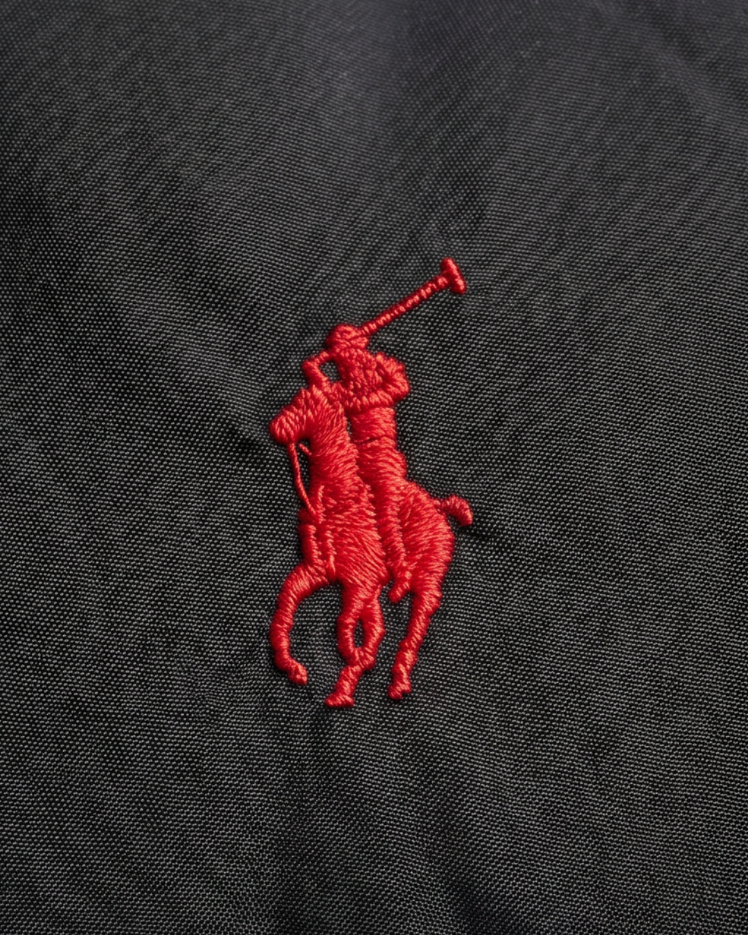 מעיל פוך שחור ניילון לילדים  Polo Ralph Lauren