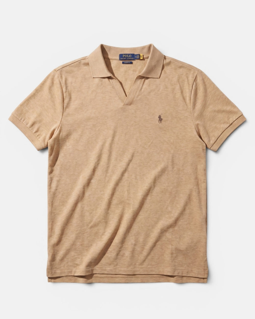 חולצת פולו ווי חומה לוגו חום Polo Ralph Lauren