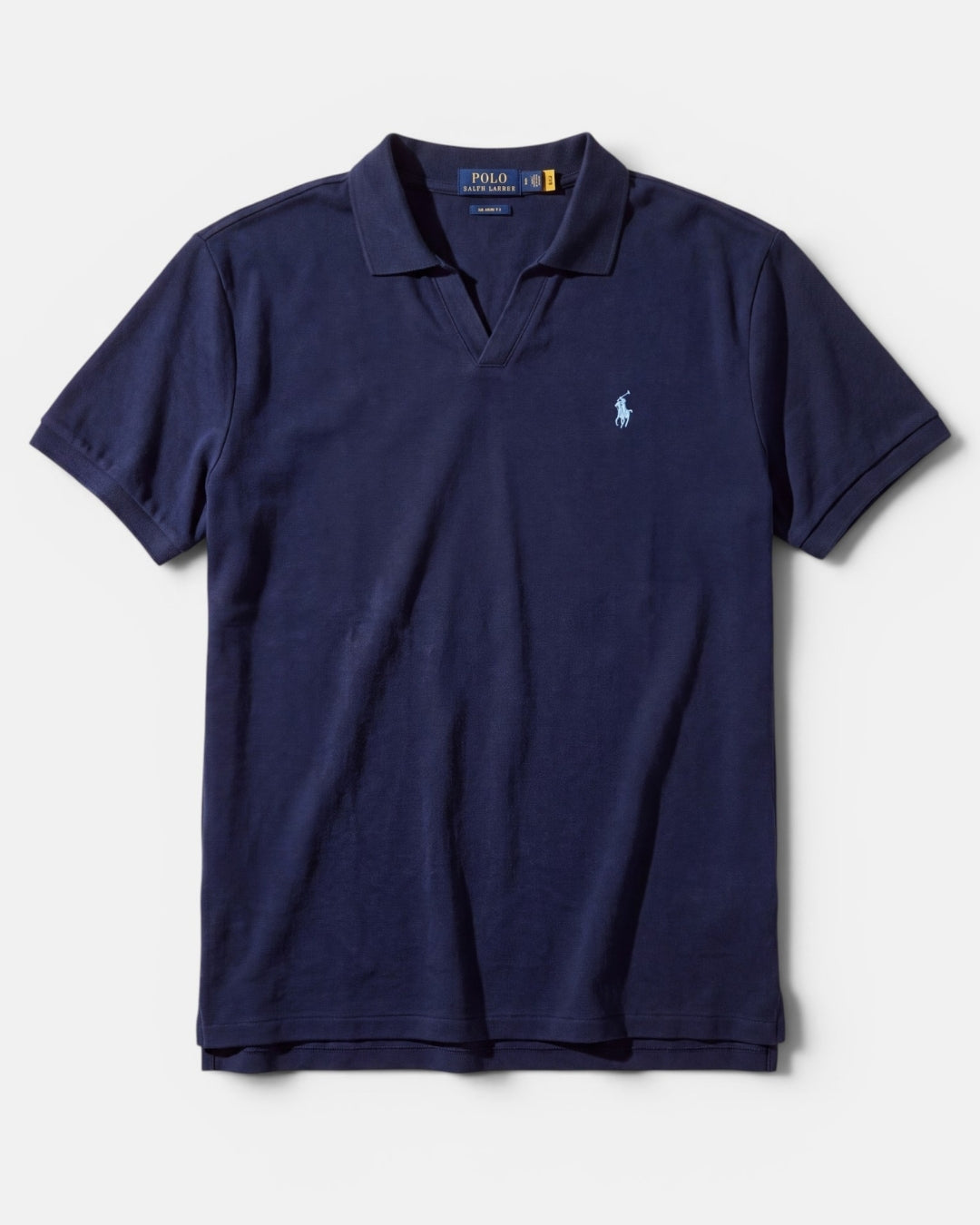 חולצת פולו ווי נייבי לוגו תכלת כהה Polo Ralph Lauren