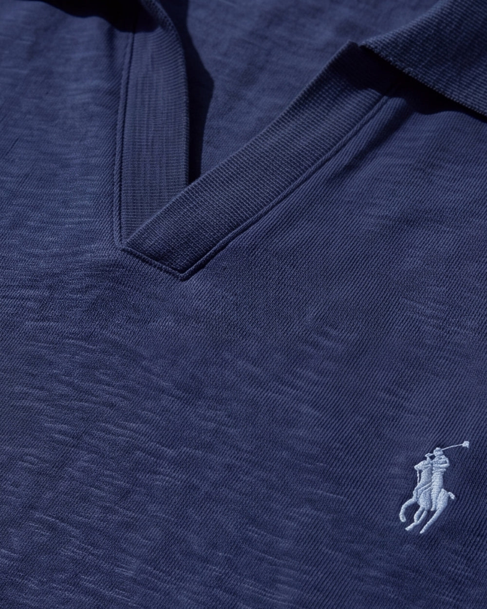 חולצת פולו ווי נייבי לוגו תכלת כהה Polo Ralph Lauren