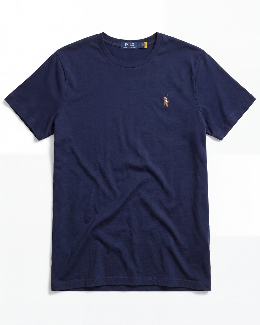 חולצת טי-שירט נייבי לוגו צבעוני Polo Ralph Lauren