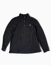 RL Black & White Logo Half-Zip