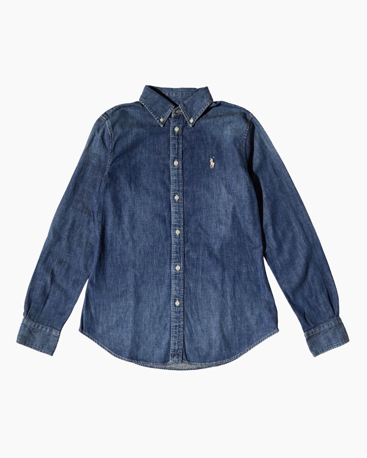 RL Denim & White Logo Shirt