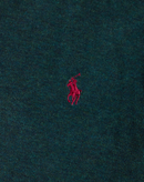 RL Dark Green Half Zip & Red Logo