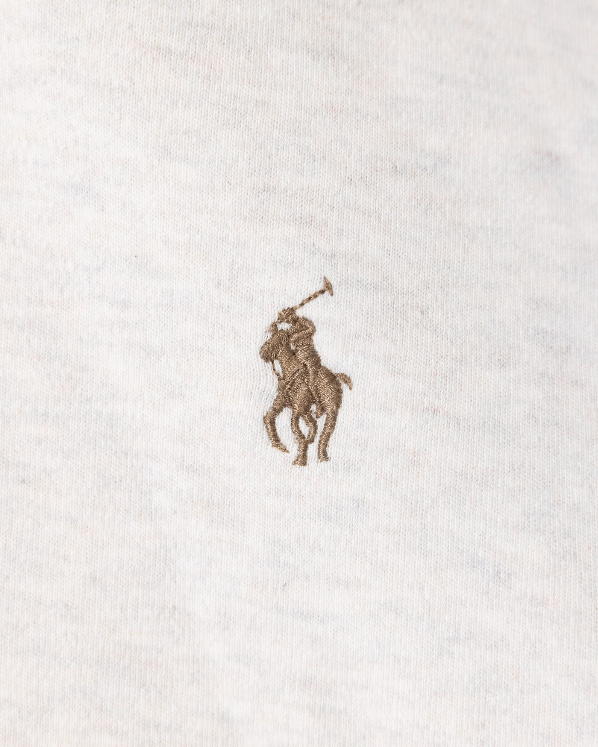 RL Cream Hoodie & Dark Brown Logo (XL)