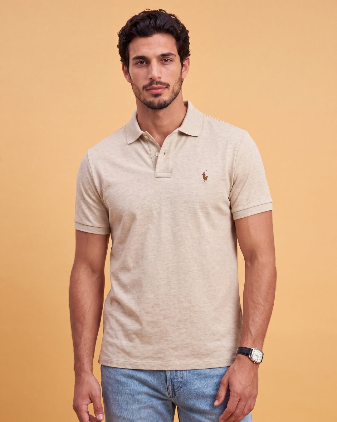 חולצת פולו ב׳ז לוגו צבעוני Polo Ralph Lauren