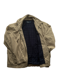 ‏RL Walnut &Navy Logo Bomber Jacket