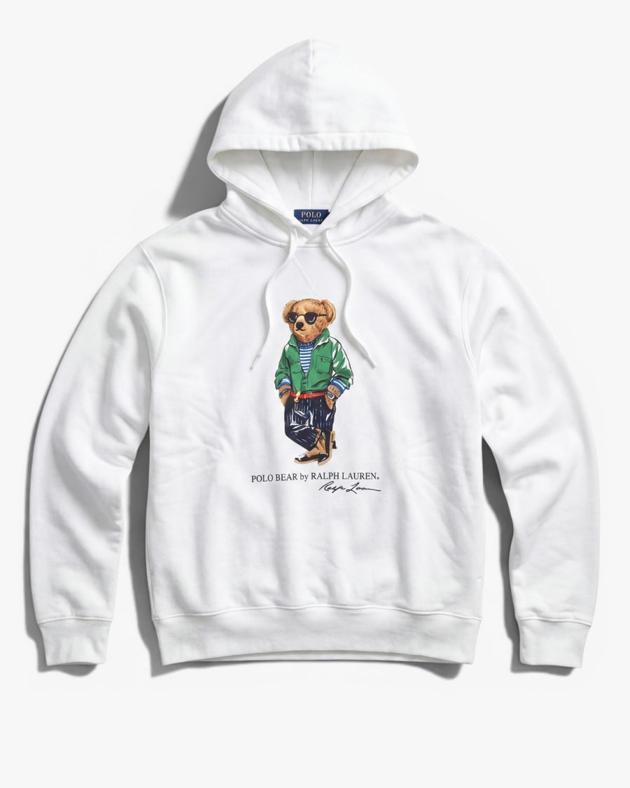 קפוצ׳ון דובי לבן Polo Ralph Lauren