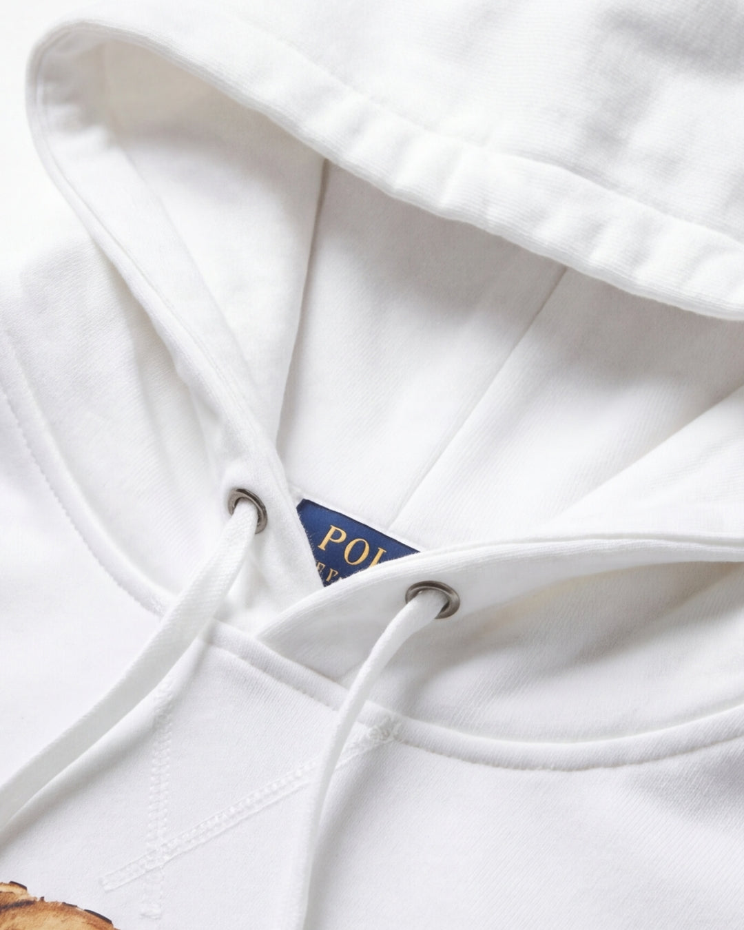 קפוצ׳ון דובי לבן Polo Ralph Lauren