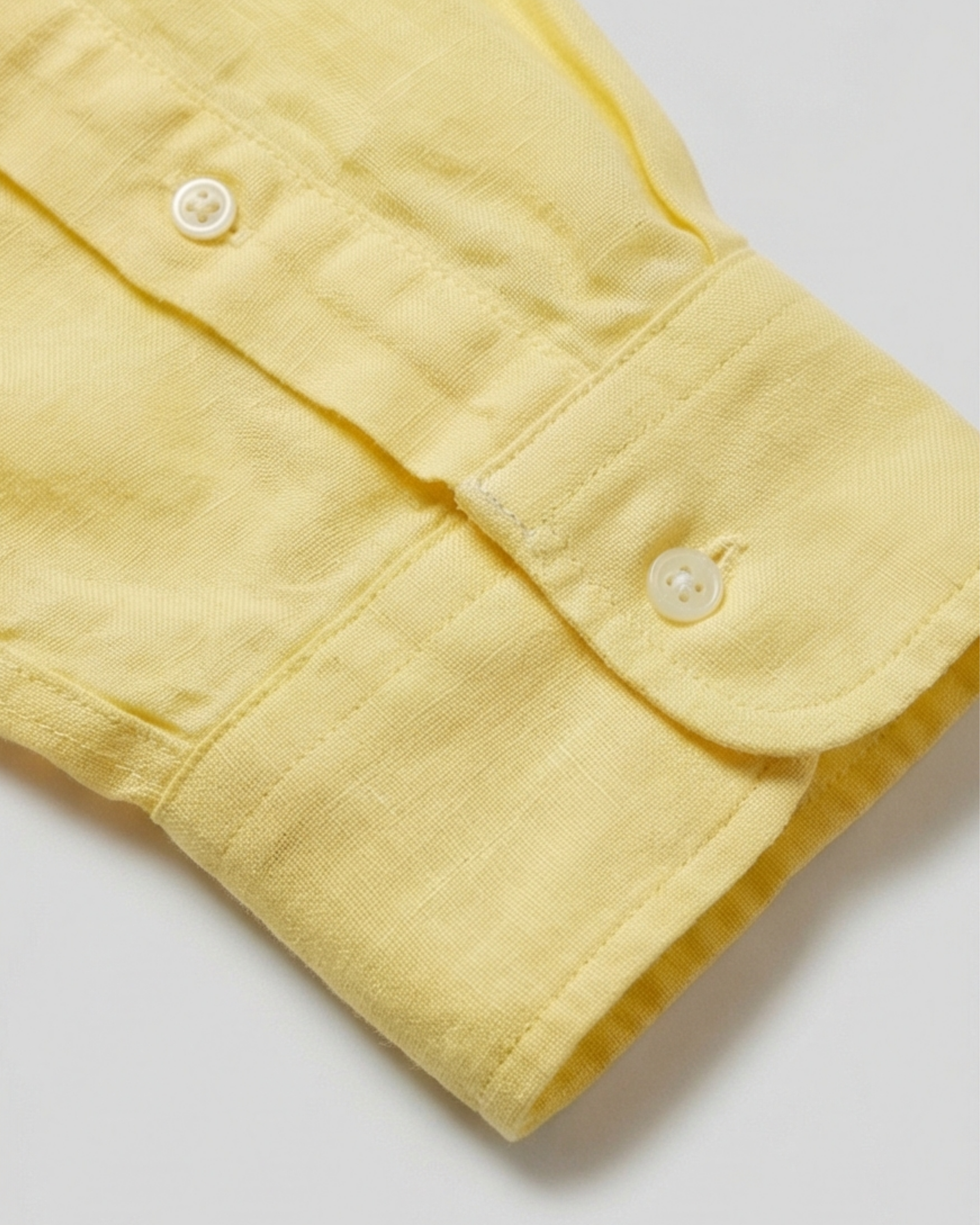 מכופתרת פשתן צהובה Polo Ralph Lauren