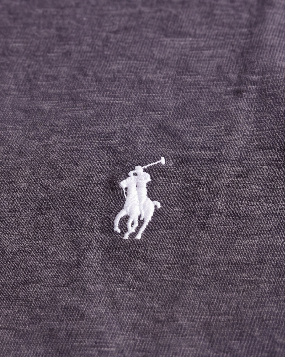חולצת טי-שירט אפור כהה לוגו אפור בהיר Polo Ralph Lauren