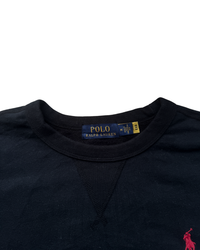 ‏RL Black & Red Logo Sweater