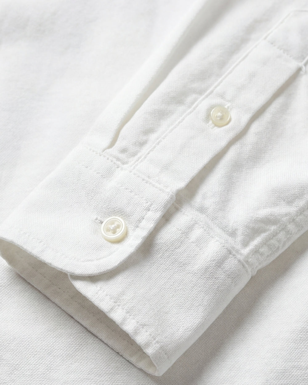 מכופתרת אוקספורד לבנה לוגו נייבי Polo Ralph Lauren