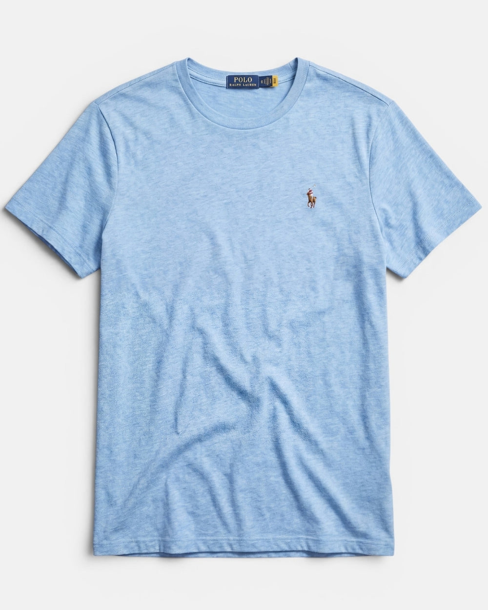 חולצת טי-שירט תכלת לוגו צבעוני Polo Ralph Lauren