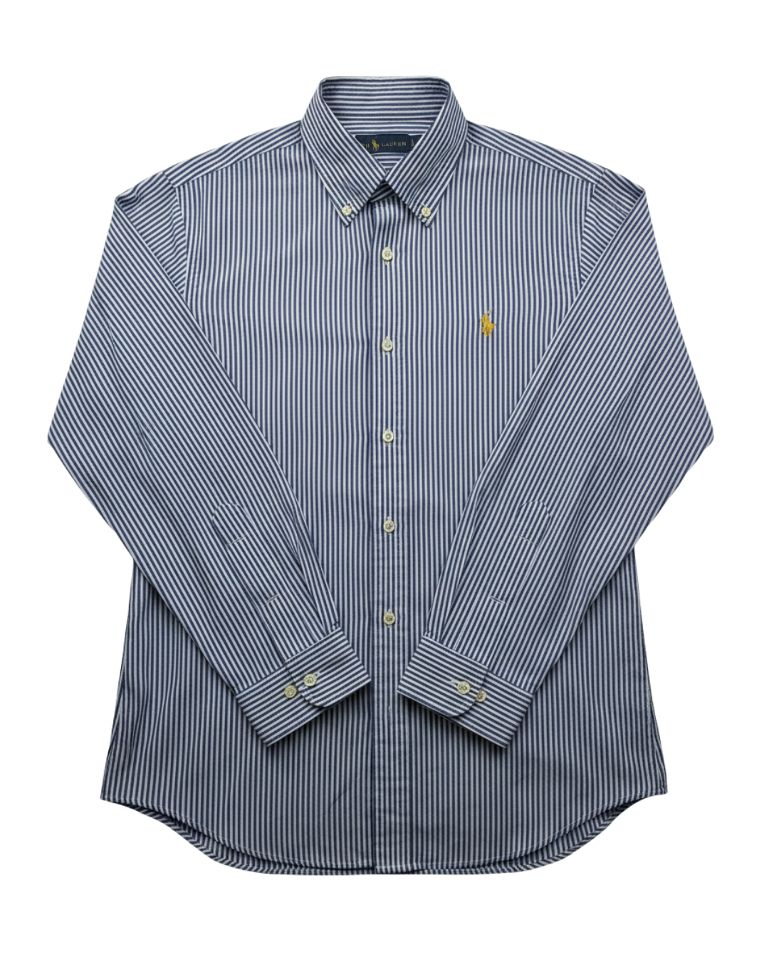 ‏RL Dark Blue & Gold Logo Shirt