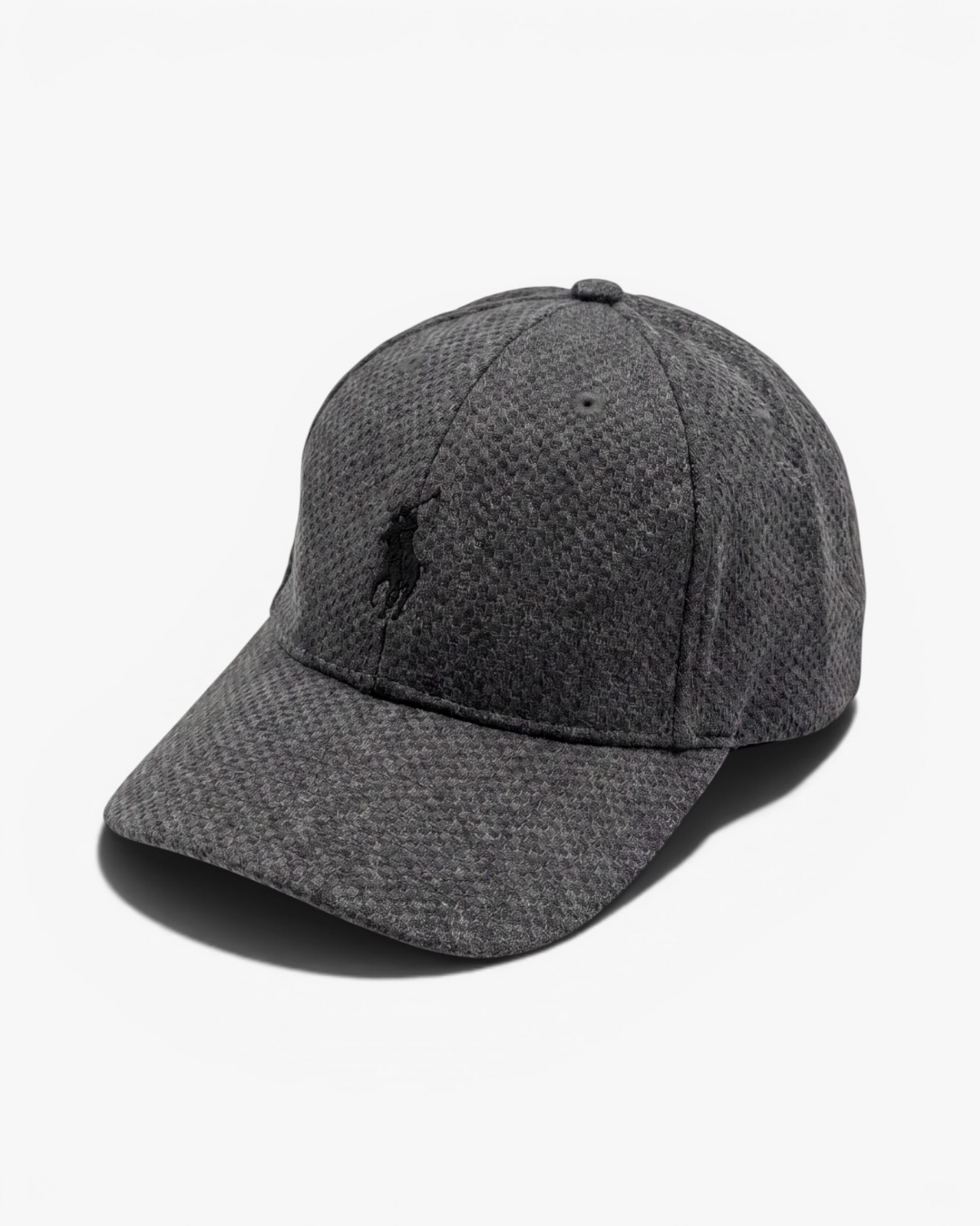 כובע אפור לוגו שחור Polo Ralph Lauren