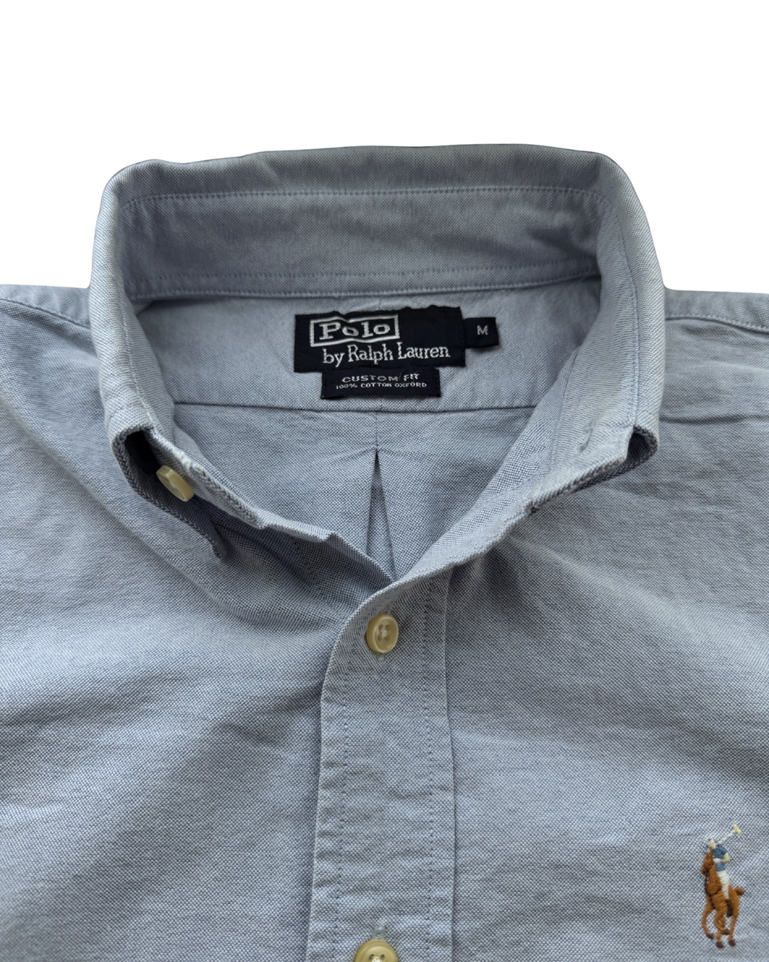 ‏RL Light blue & colorful Logo Shirt