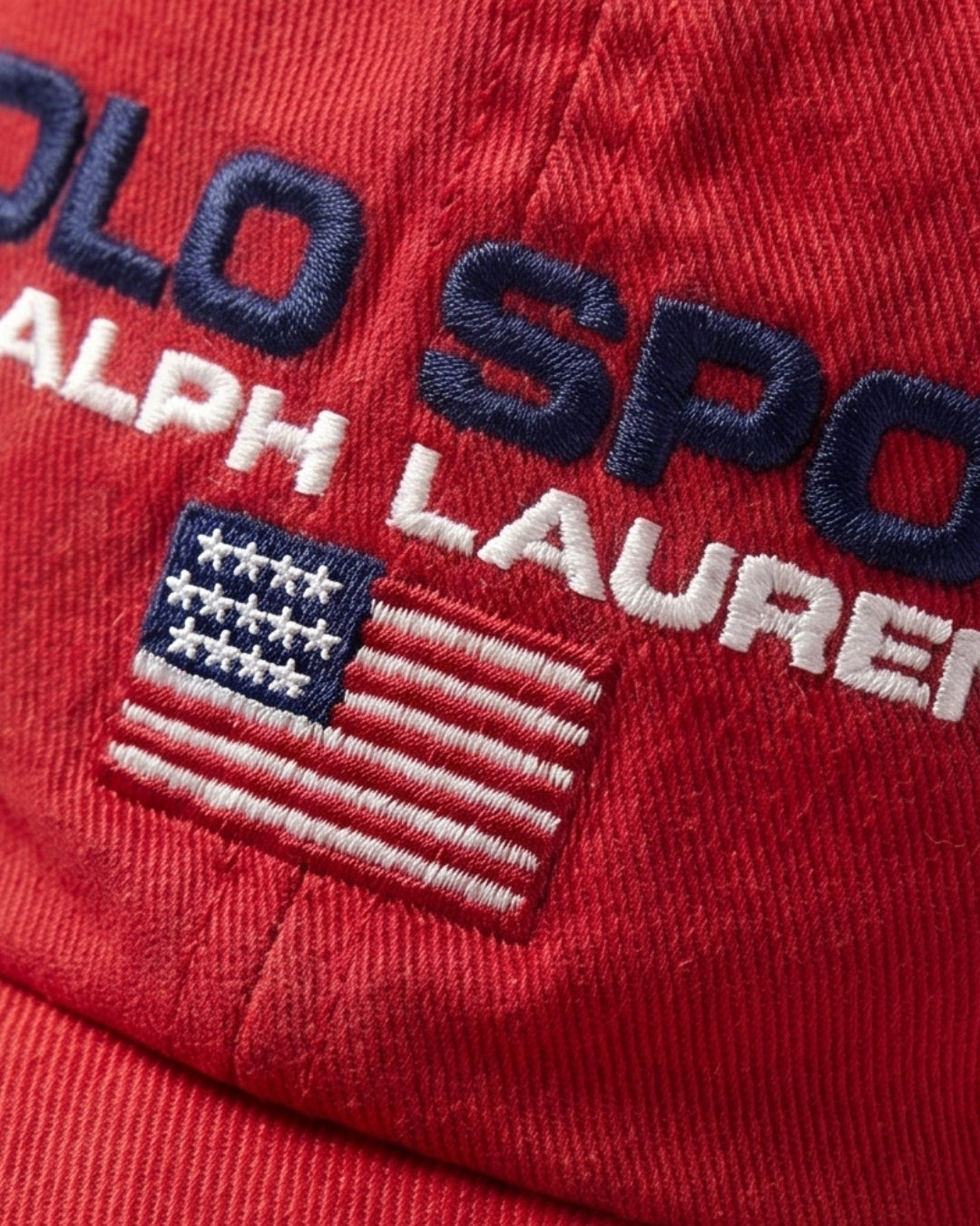 כובע אדום Polo Ralph Lauren