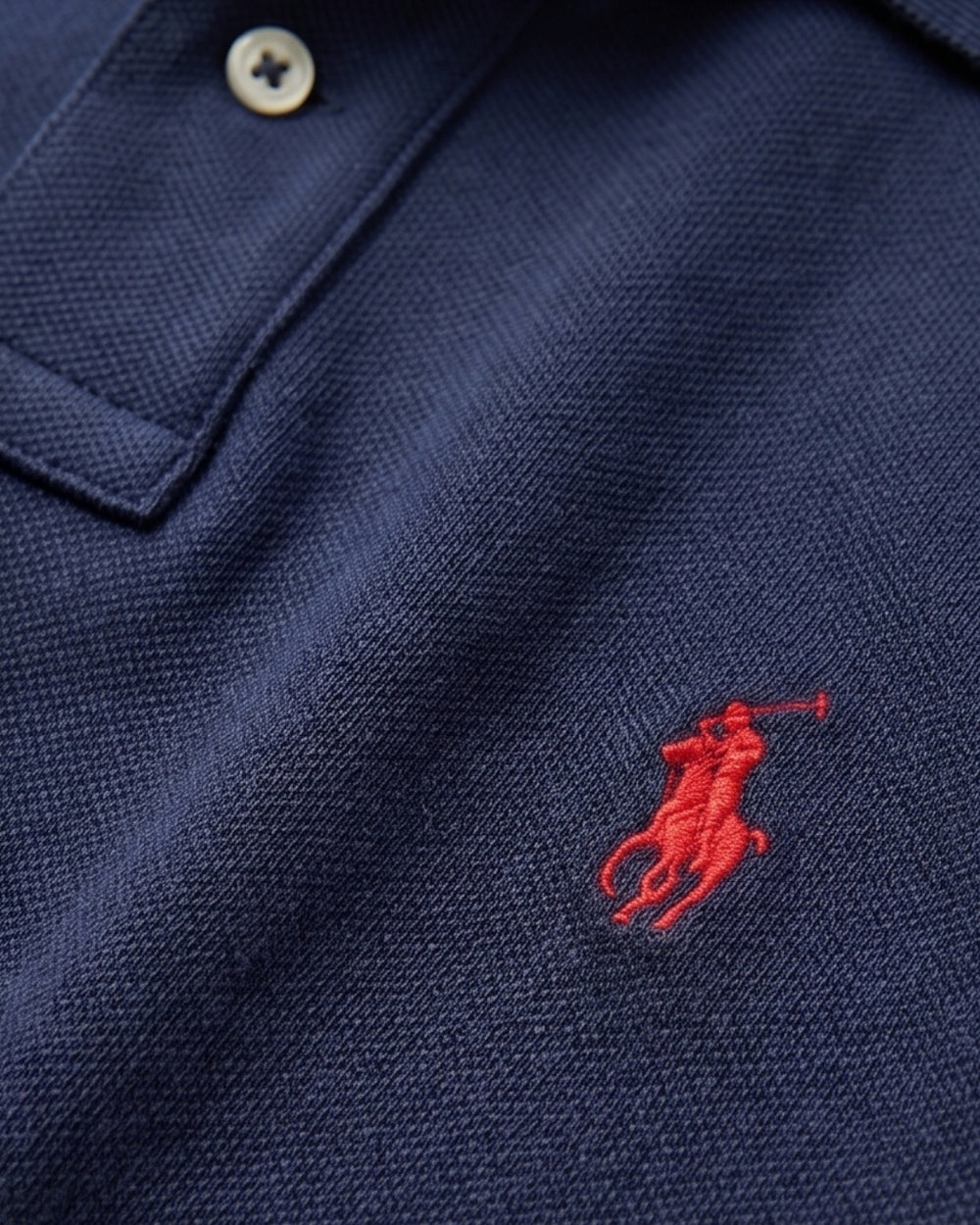 חולצת פולו נייבי לוגו אדום Polo Ralph Lauren