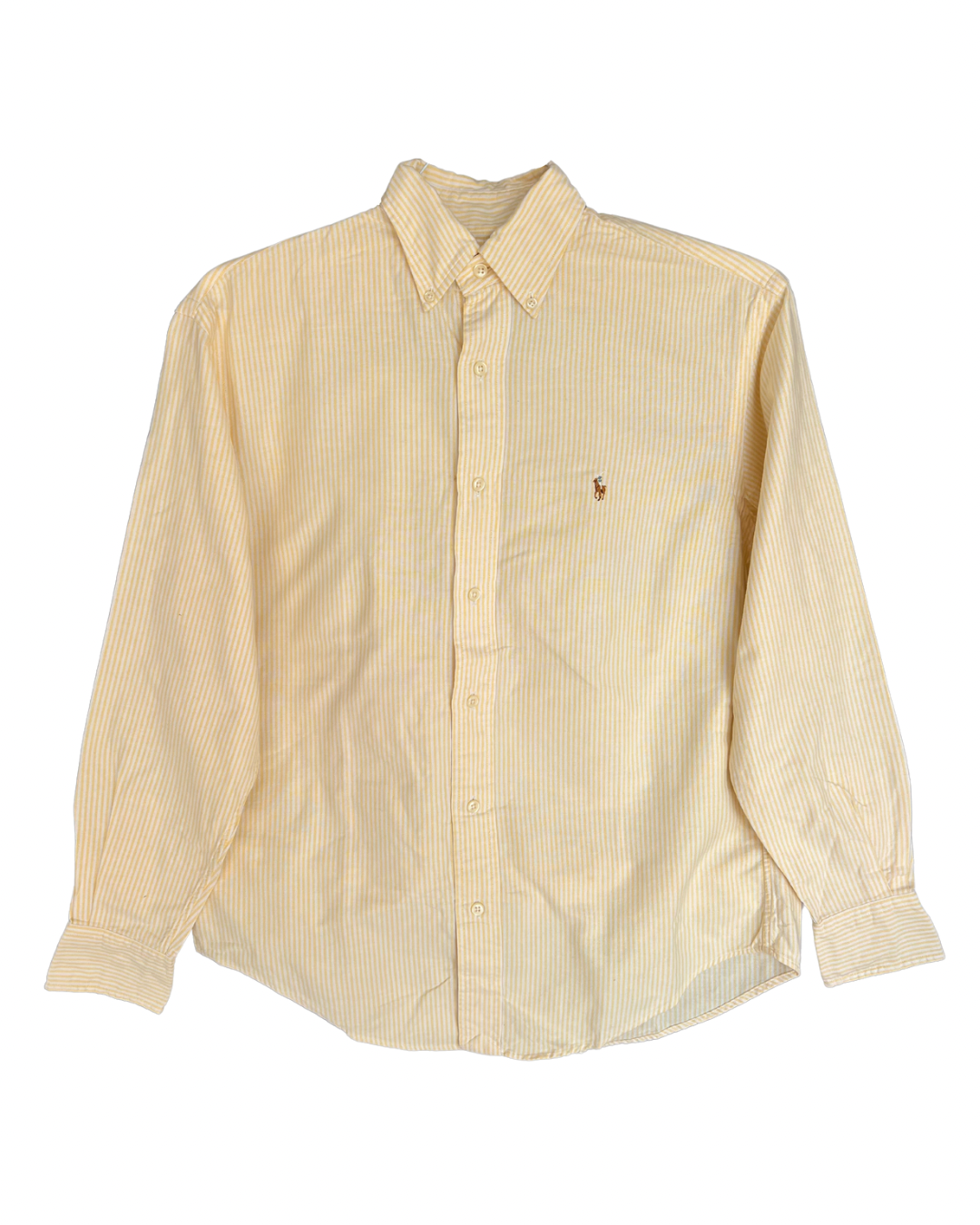 ‏RL Yellow Stripes & Colorful Logo Shirt