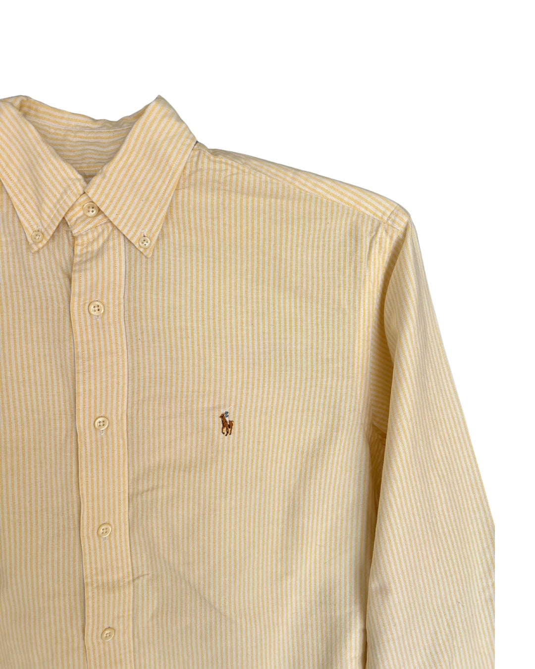‏RL Yellow Stripes & Colorful Logo Shirt