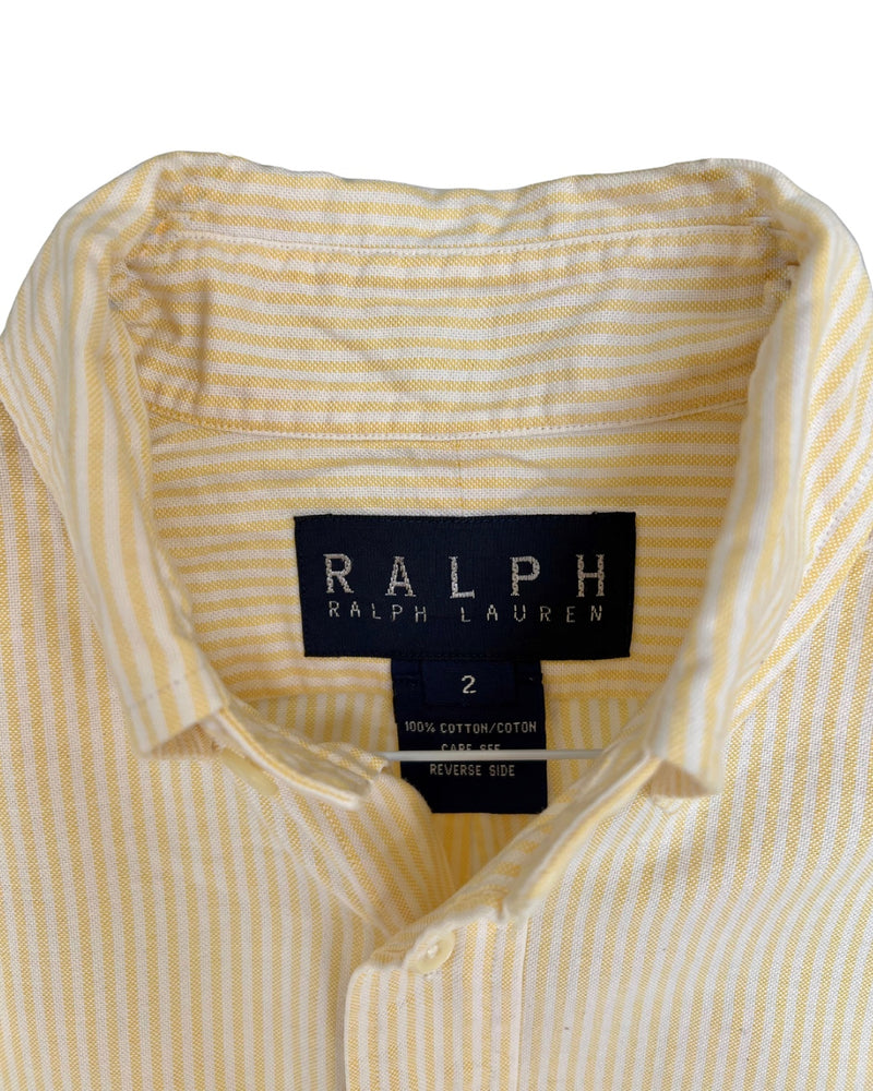 ‏RL Yellow Stripes & Colorful Logo Shirt
