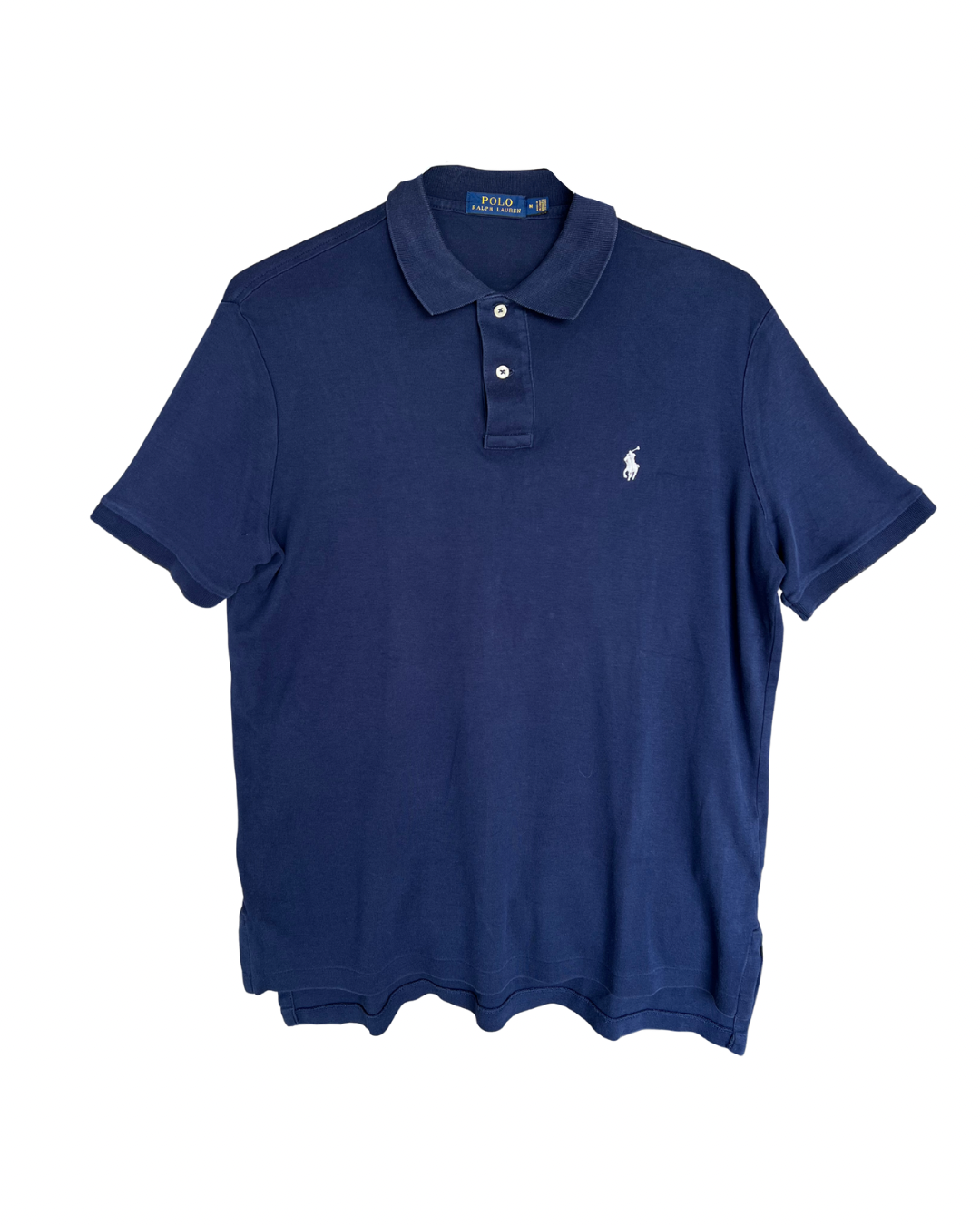 ‏RL Navy & White Logo Soft Polo Shirt