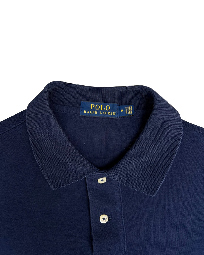‏RL Navy & White Logo Soft Polo Shirt