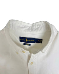 ‏RL White & Colorful Logo Shirt