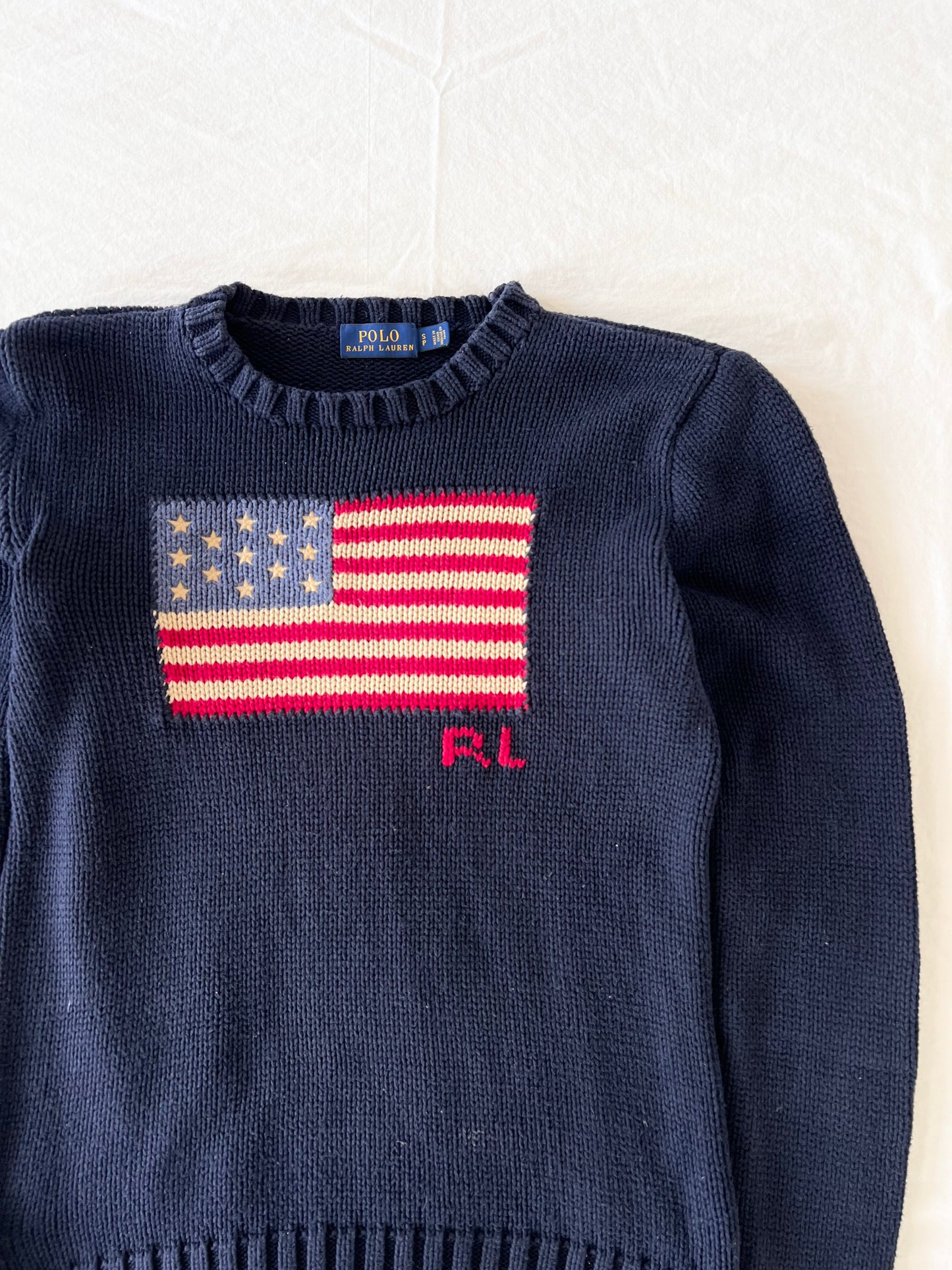 Navy American flag & big logo