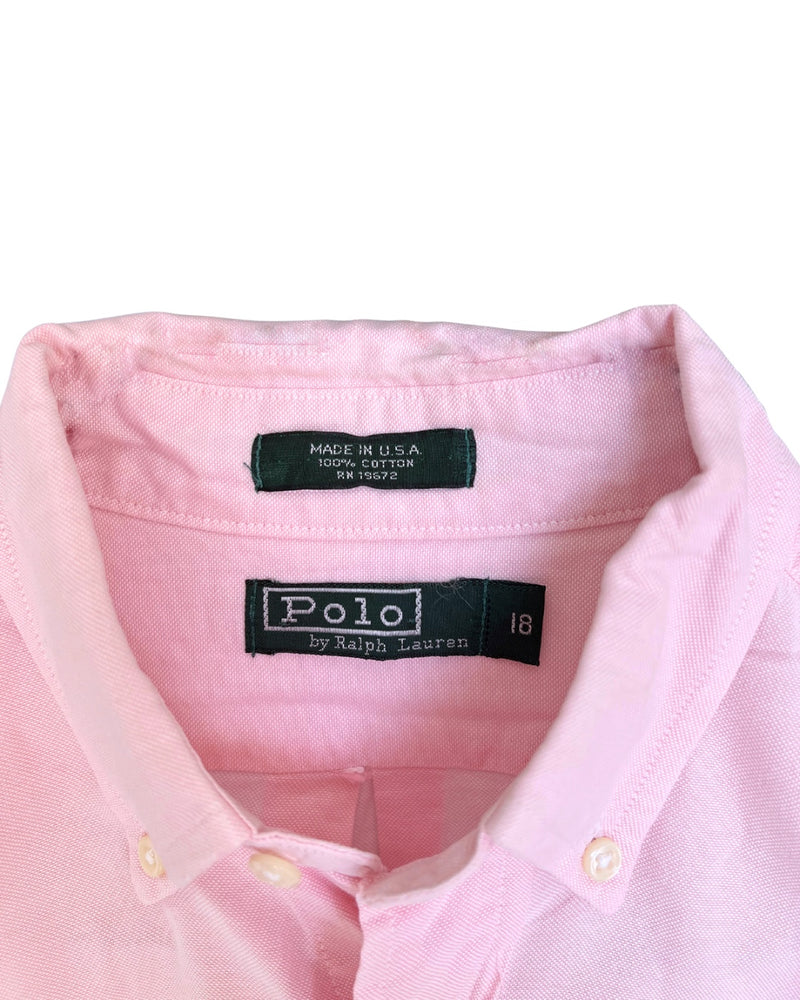 RL Pink & Colorful Logo Shirt