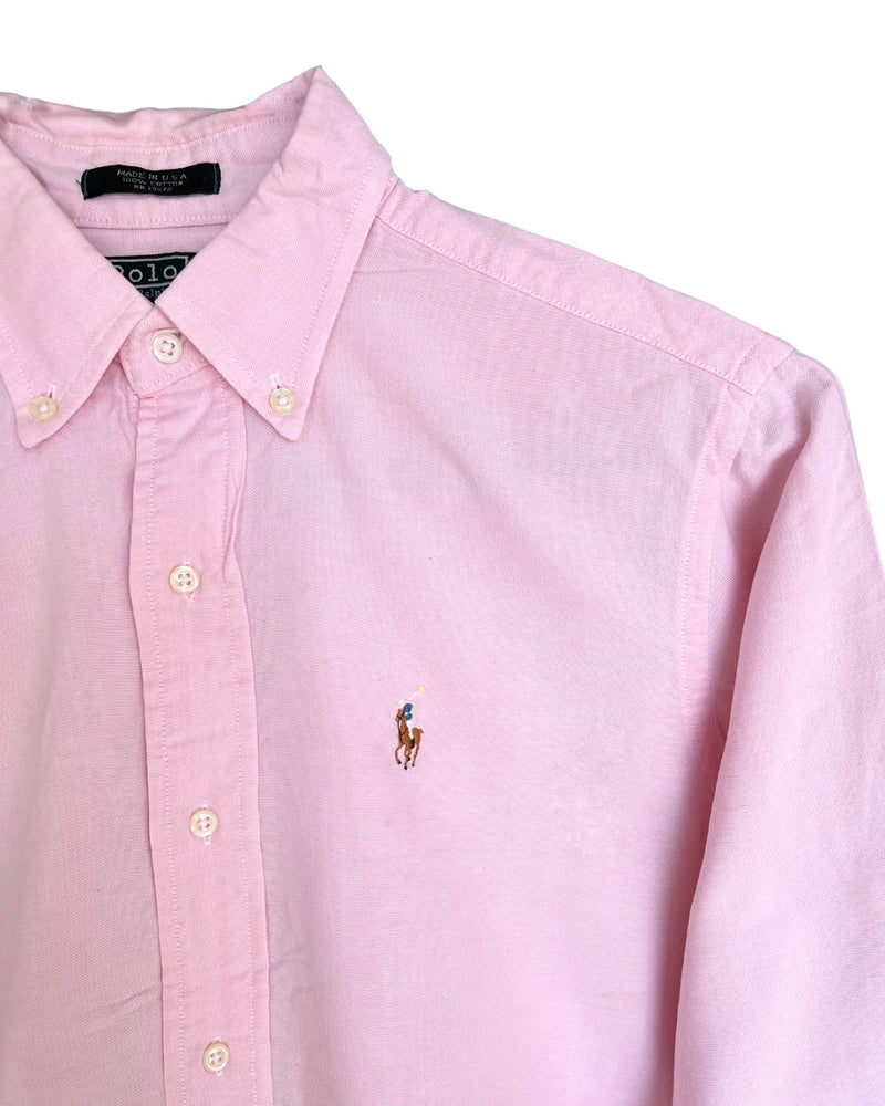 RL Pink & Colorful Logo Shirt