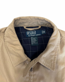 ‏RL Walnut & Navy Logo Bomber Jacket