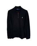 ‏RL Black & White Logo Half-Zip