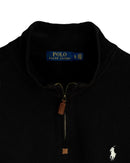 ‏RL Black & White Logo Half-Zip