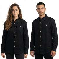 RL Black Shirt & White Logo (M,XL)