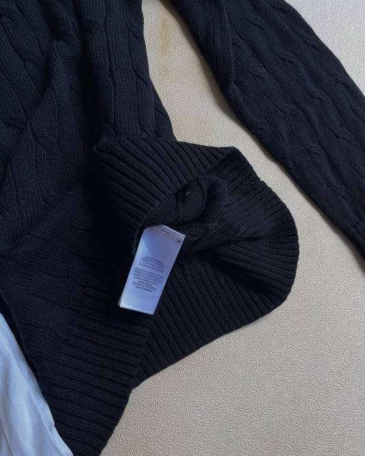 Cable knit Ralph Lauren - Black&amp;White