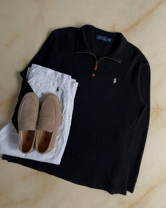 Halfzip Ralph Lauren - Black&amp;White