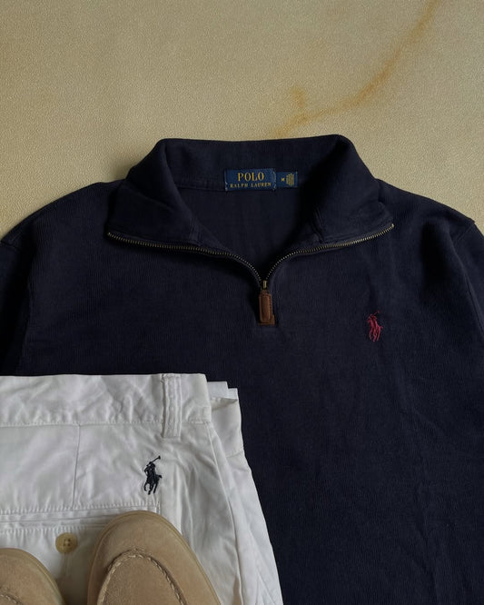 Halfzip Ralph Lauren - Navy&amp;Red