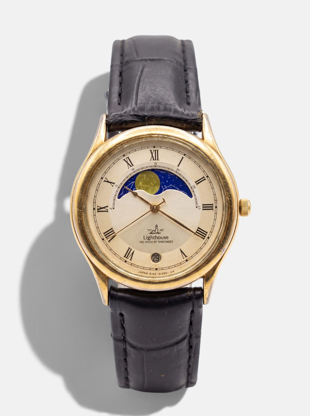 שעון וינטג׳ Lighthouse Moonphase
