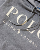 RL Grey Hoodie & White Logo (S)