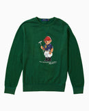 RL Green Polo Bear Sweatshirt (M)