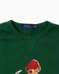 RL Green Polo Bear Sweatshirt (M)